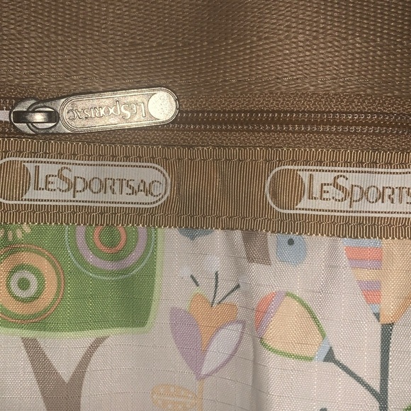 Bnwot LeSportsac Large Nylon Duffle/Tote W Matching Accessorie Bag - Picture 10 of 14